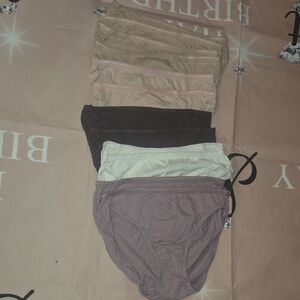 12 Fruit of the Loom Women's Briefs Nuetrals Tagless Size 6 13765